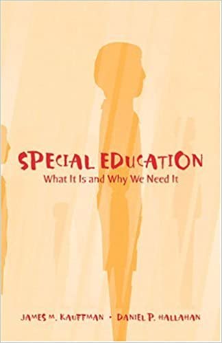 Special Education book cover in yellow-orange